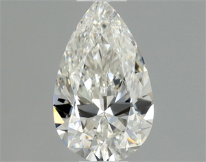 Picture of Natural Diamond 0.40 Carats, Pear with  Cut, H Color, VS2 Clarity and Certified by GIA