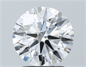Natural Diamond 1.83 Carats, Round with Excellent Cut, E Color, IF Clarity and Certified by GIA
