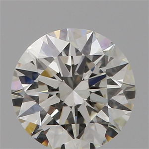 Foto Diamante Natural 0.70 quilates, Redondo , Color I, claridad IF y certificado GIA de
