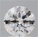 Del inventario de diamantes de laboratorio, 2.10 quilates, Redondo , Color E, claridad VVS2 y certificado IGI