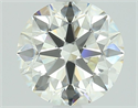 Diamante Natural 1.90 quilates, Redondo , Color K, claridad VVS2 y certificado GIA