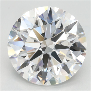 Picture of Lab Grown Diamond 5.05 Carats, Round with Ideal Cut, D Color, IF Clarity and Certified by IGI
