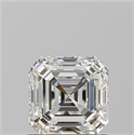 Diamante Natural 1.02 quilates, Asscher , Color H, claridad VS1 y certificado GIA