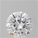 Natural Diamond 5.01 Carats, Round with Excellent Cut, G Color, SI1 Clarity and Certified by GIA