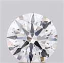 Del inventario de diamantes de laboratorio, 3.51 quilates, Redondo , Color D, claridad IF y certificado IGI