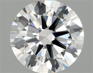 Picture of Lab Grown Diamond 1.42 Carats, Round with Ideal Cut, F Color, VS1 Clarity and Certified by IGI