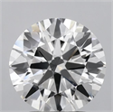 Del inventario de diamantes de laboratorio, 2.60 quilates, Redondo , Color F, claridad VVS2 y certificado IGI