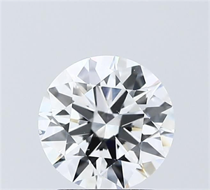Picture of Lab Grown Diamond 1.50 Carats, Round with Ideal Cut, E Color, VVS2 Clarity and Certified by IGI
