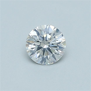 Foto Diamante Natural 0.40 quilates, Redondo , Color E, claridad SI2 y certificado GIA de