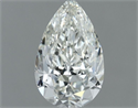Diamante Natural 0.50 quilates, De pera , Color H, claridad IF y certificado IGI