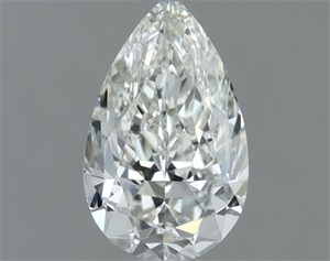Foto Diamante Natural 0.50 quilates, De pera , Color H, claridad IF y certificado IGI de