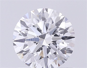 Picture of Lab Grown Diamond 0.72 Carats, Round with Ideal Cut, D Color, VS1 Clarity and Certified by IGI