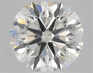 Picture of Natural Diamond 0.50 Carats, Round with Excellent Cut, J Color, VVS2 Clarity and Certified by GIA