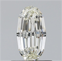 Natural Diamond 0.70 Carats, Oval with  Cut, K Color, VS1 Clarity and Certified by GIA