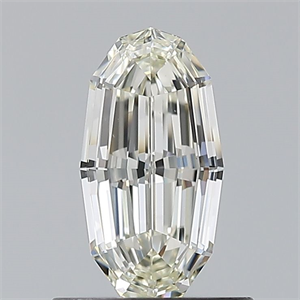 Foto Diamante Natural 0.70 quilates, Ovalado , Color K, claridad VS1 y certificado GIA de