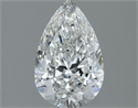 Natural Diamond 1.30 Carats, Pear with  Cut, G Color, VS2 Clarity and Certified by GIA