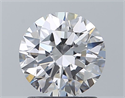 Diamante Natural 1.50 quilates, Redondo , Color D, claridad VS1 y certificado GIA