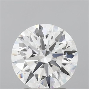 Picture of Lab Grown Diamond 1.93 Carats, Round with Ideal Cut, E Color, VS1 Clarity and Certified by IGI