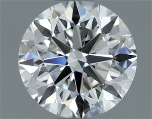 Picture of Natural Diamond 0.80 Carats, Round with Very Good Cut, F Color, SI1 Clarity and Certified by IGI