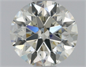 Natural Diamond 0.80 Carats, Round with Excellent Cut, L Color, SI1 Clarity and Certified by GIA