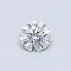 Foto Diamante Natural 0.40 quilates, Redondo , Color F, claridad I1 y certificado GIA de