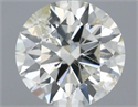 Natural Diamond 0.50 Carats, Round with Excellent Cut, J Color, I1 Clarity and Certified by IGI