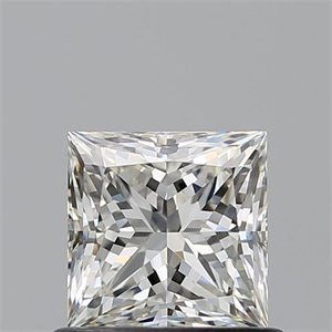 Picture of Natural Diamond 0.80 Carats, Princess with  Cut, J Color, VS2 Clarity and Certified by GIA