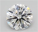 Del inventario de diamantes de laboratorio, 2.05 quilates, Redondo , Color D, claridad FL y certificado IGI