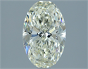 Diamante Natural 1.51 quilates, Ovalado , Color J, claridad VVS2 y certificado IGI