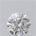 Diamante Natural 0.51 quilates, Redondo , Color H, claridad VS2 y certificado GIA