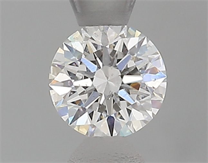 Foto Diamante Natural 0.53 quilates, Redondo , Color F, claridad SI1 y certificado GIA de