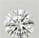 Lab Grown Diamond 3.07 Carats, Round with Ideal Cut, E Color, VVS2 Clarity and Certified by IGI