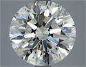Diamante Natural 4.03 quilates, Redondo , Color L, claridad VS2 y certificado GIA