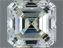 Natural Diamond 1.00 Carats, Asscher with  Cut, K Color, VVS1 Clarity and Certified by IGI