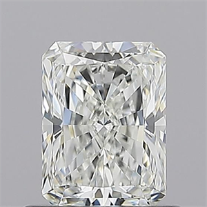 Picture of Natural Diamond 0.71 Carats, Radiant with  Cut, G Color, VVS1 Clarity and Certified by GIA