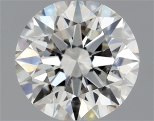 Picture of Natural Diamond 0.74 Carats, Round with Excellent Cut, H Color, SI1 Clarity and Certified by GIA