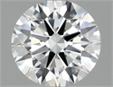 Lab Grown Diamond 1.53 Carats, Round with Ideal Cut, E Color, VS1 Clarity and Certified by IGI