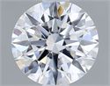 Lab Grown Diamond 1.00 Carats, Round with Ideal Cut, D Color, VVS1 Clarity and Certified by IGI
