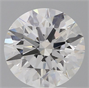 Lab Grown Diamond 4.08 Carats, Round with Ideal Cut, E Color, VVS2 Clarity and Certified by IGI