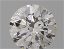 Natural Diamond 0.40 Carats, Round with Excellent Cut, F Color, SI2 Clarity and Certified by GIA