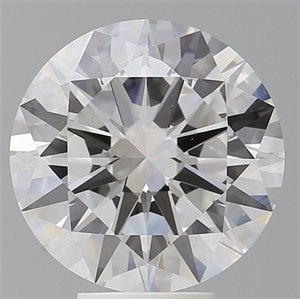 Picture of Lab Grown Diamond 6.04 Carats, Round with Excellent Cut, F Color, VVS2 Clarity and Certified by IGI