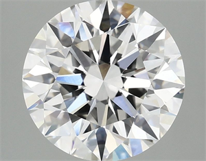 Picture of Lab Grown Diamond 3.07 Carats, Round with Ideal Cut, F Color, VVS2 Clarity and Certified by IGI