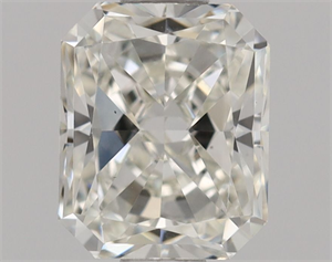 Picture of Natural Diamond 0.71 Carats, Radiant with  Cut, I Color, VS2 Clarity and Certified by GIA
