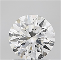 Del inventario de diamantes de laboratorio, 1.05 quilates, Redondo , Color F, claridad VVS2 y certificado IGI