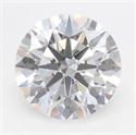 Del inventario de diamantes de laboratorio, 3.03 quilates, Redondo , Color D, claridad IF y certificado IGI