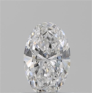 Picture of Natural Diamond 0.70 Carats, Oval with  Cut, D Color, VS2 Clarity and Certified by GIA