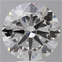 Lab Grown Diamond 6.53 Carats, Round with Excellent Cut, E Color, VVS2 Clarity and Certified by IGI