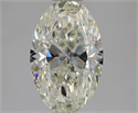 Diamante Natural 1.50 quilates, Ovalado , Color K, claridad SI1 y certificado GIA