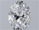 Diamante Natural 0.80 quilates, Ovalado , Color D, claridad VVS2 y certificado GIA