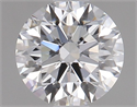 Natural Diamond 0.74 Carats, Round with Excellent Cut, E Color, VVS2 Clarity and Certified by GIA
